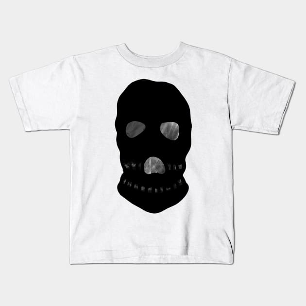 Balaclava Kids T-Shirt by pirsicivan